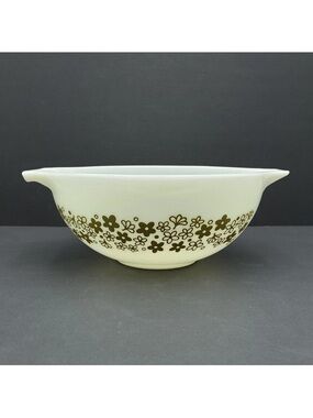 Pyrex Spring Blossom 2.5 Qt Cinderella Mixing Bowl Crazy Daisy #443 Serving Bowl